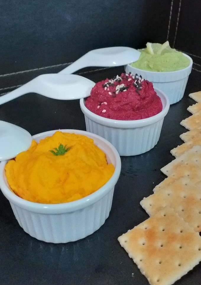 Una foto de Triologia de Hummus