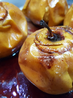 Una foto de Manzanas asadas al horno