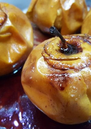 Foto principal de Manzanas asadas al horno