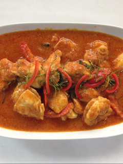 A picture of Creamy chicken curry.