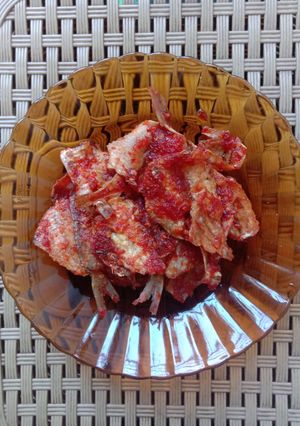 Foto resep Ikan Asin Kapas Balado