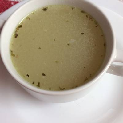 Sopa de ave para enfermo Receta de Maria Paz Dominguez/ @pacitamama en  instagram- Cookpad