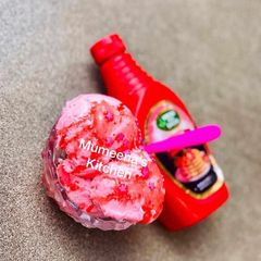 Strawberry ice cream A picture of Strawberry ice cream.