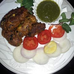 Chicken Rashmi kabab A picture of Chicken Rashmi kabab.