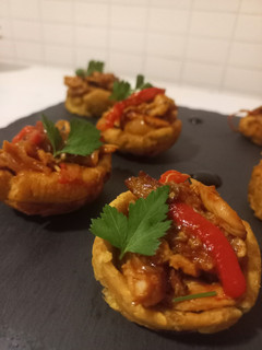 Una foto de Tostones rellenos 🍌