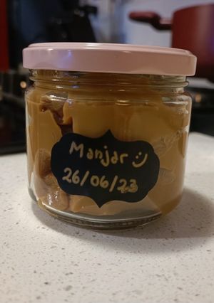 Una foto de Manjar de leche condensada