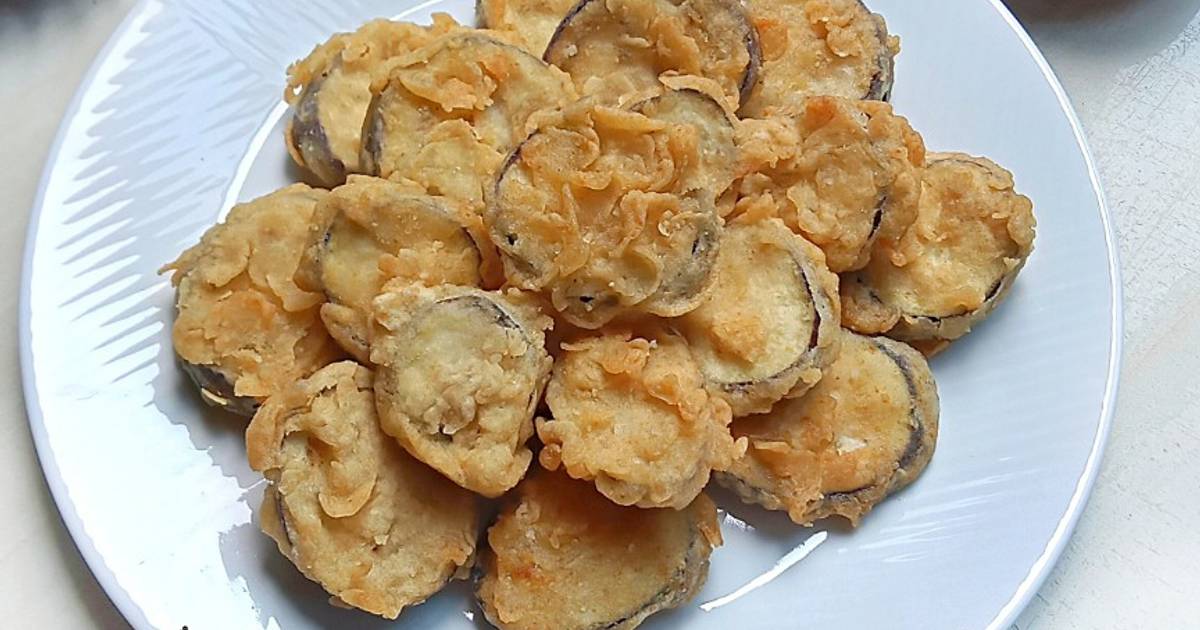 Resep Terong Goreng Tepung Crispy Yang Enak Dan Mudah Dibuat Hidangan