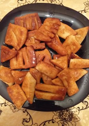 صورة لوصفة مقلي بعجينة خبز