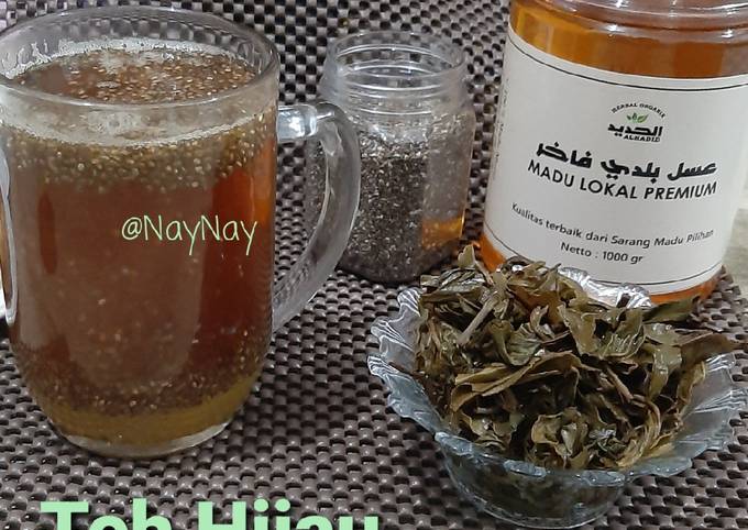 Resep: Teh Hijau Chia Seed Enak Dan Mudah