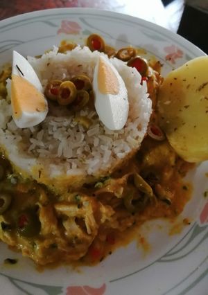Una foto de Ají de gallina
