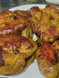 Alitas de pollo en salsa de naranja agridulces🍊🍗🍯