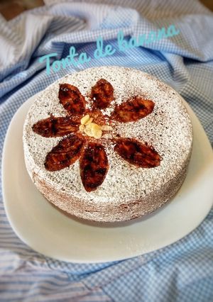Una foto de Torta de banana // Torta alla banana