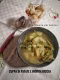 #105 Zuppa di patate e indivia riccia