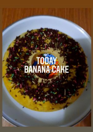 Foto resep Cake pisang susu