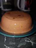 Flan de chocolate vegano