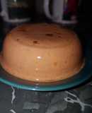 Flan de chocolate vegano
