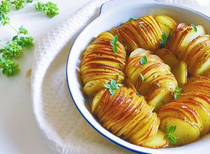 Foto de Batatas no forno com tomilho limão e orégãos