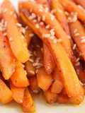 Cenouras glaceadas