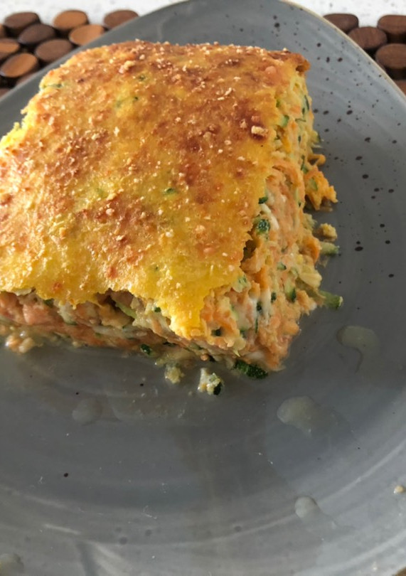 Una foto de Budín de zanahoria y zapallitos