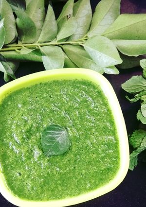 पालक लहसुन की चटनी (Palak lahsun ki chutney recipe in hindi) रेसिपी मुख्य फोटो