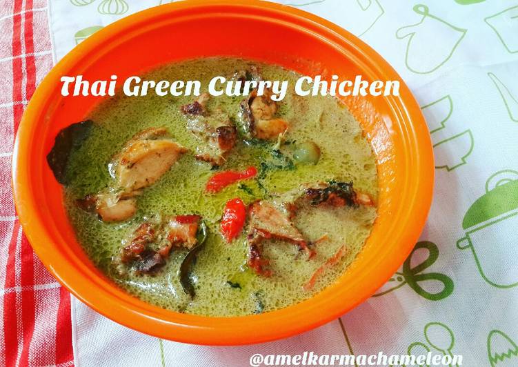 Resep Thai Green Curry Chicken Anti Gagal