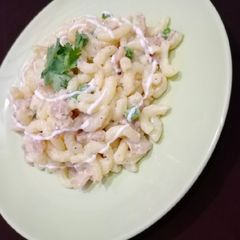 A picture of Creamy macaroni.