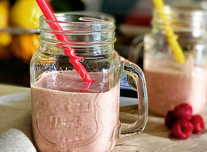 Foto de Um batido para o pequeno almoço