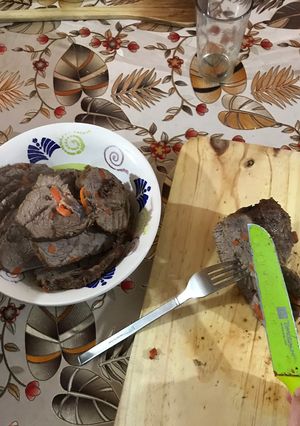 Una foto de Carne mechada, receta de mi mamá