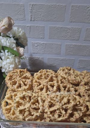 Foto resep ⚘️Rempeyek kembang goyang⚘️