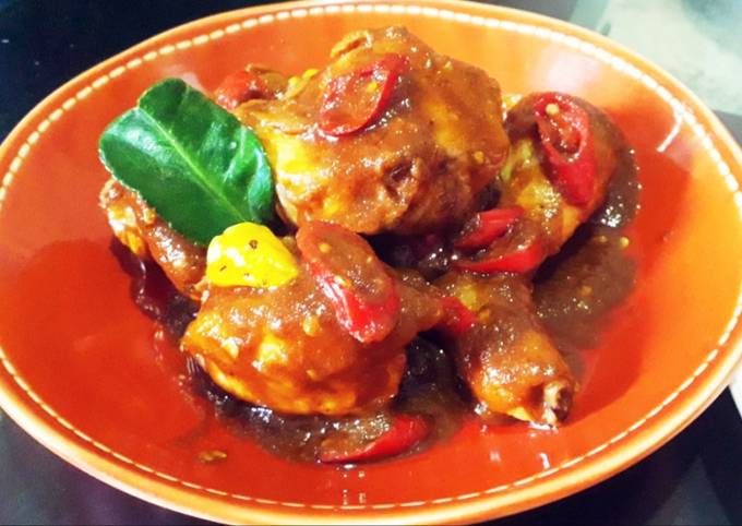 Ayam kecap pedas manis