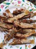 Ikan Belanak Goreng Bawang