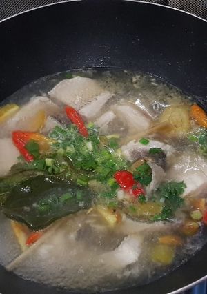Foto resep Sop ikan bening (gurame)