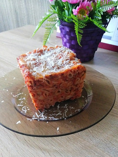 Paradicsomos, darált húsos csőbensült tészta 🍅🥩 recept fotója
