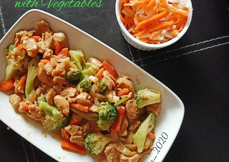Resep Chicken Teriyaki With Vegetables yang Enak
