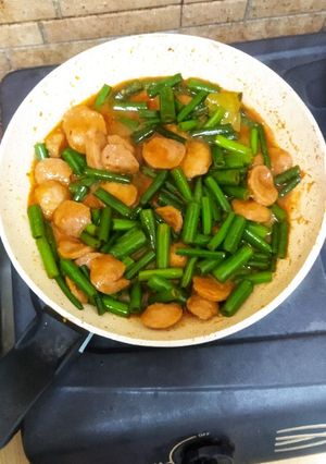 Foto resep Tumis bunga bawang puedess