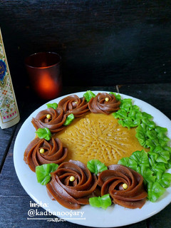 عکسی از دستور حلوا عربی (حلوای شیرخشک)