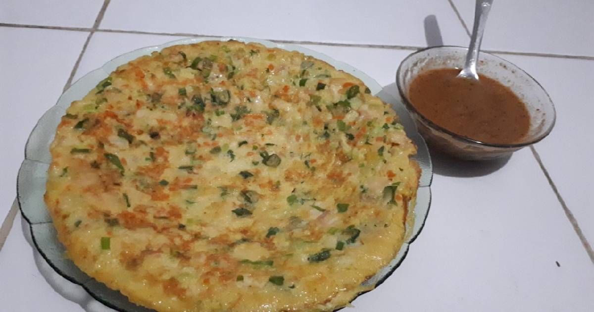 Resep Fuyunghai Kw Siram Saos Kacang Oleh Mela Cookpad