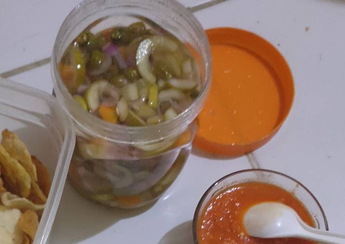 Sambal Sop/Soto  dan  Acar