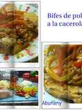 Bifes de polllo a la cacerola