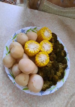 عکسی از دستور غذای بخار پز🤍