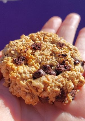 Una foto de Galletitas de avena con chips de chocolate🍪