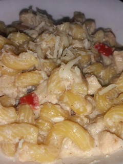 Una foto de Chicken pasta