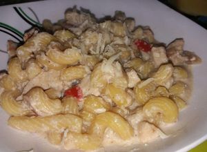 Una foto de Chicken pasta
