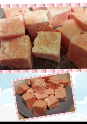 Una foto de Malvaviscos o nubes con gelatina 🍡🍓