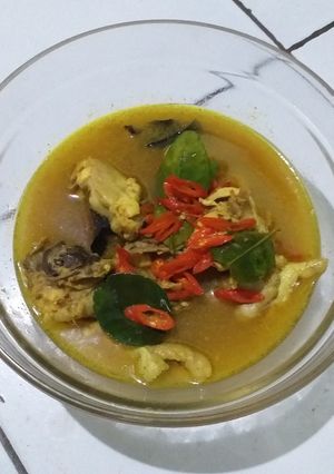 Foto resep Ayam bumbu kuning seadanya untuk menu buka puasa