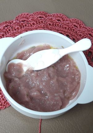 Foto resep MPASI Lengkap 6 bulan beras merah (manual)