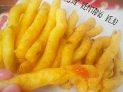 Gambar stik kentang keju telur