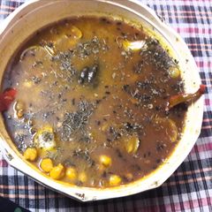 A picture of Punjabi cholle.