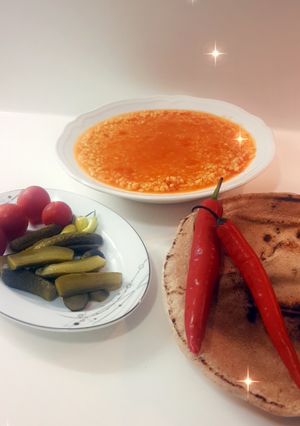 صورة لوصفة برغل بالبندورة🍅
