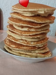 Una foto de Pancakes🥞💕 (las tortitas americanas)